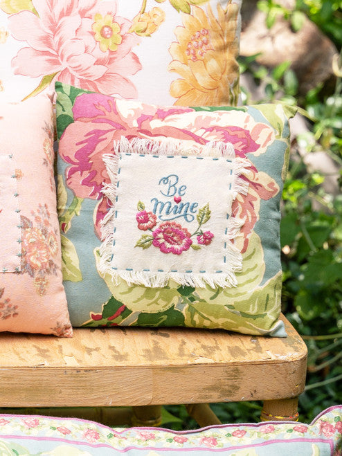 XOXO Patchwork Cushion