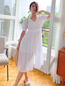 Modestly Yours Annie White Dress