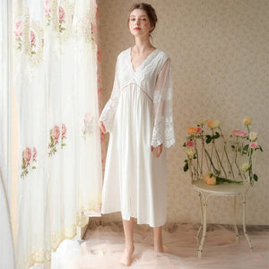 Modestly Yours Charlotte Lace Belle Sleeve Nighty