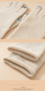 Modestly Yours Classic Touchscreen 100% Cashmere Autumn Winter Thermal Gloves