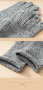 Modestly Yours Classic Touchscreen 100% Cashmere Autumn Winter Thermal Gloves