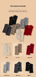 Modestly Yours Classic Touchscreen 100% Cashmere Autumn Winter Thermal Gloves