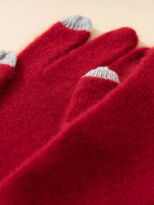 Modestly Yours Classic Touchscreen 100% Cashmere Autumn Winter Thermal Gloves