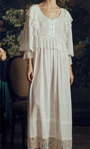 Avigail Designs white / S Cleopatra, Linen Love Sleepwear