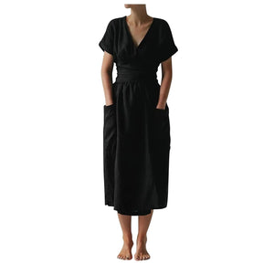 Modestly Yours black / S / United States Diana V-Neck Summer Dream Dress