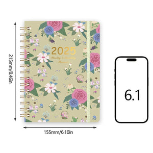 Modestly Yours Floral 2025 Journal Planner