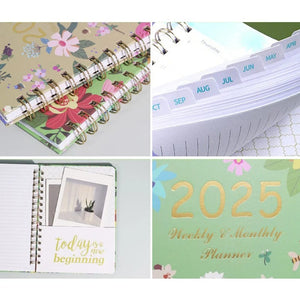 Modestly Yours Floral 2025 Journal Planner