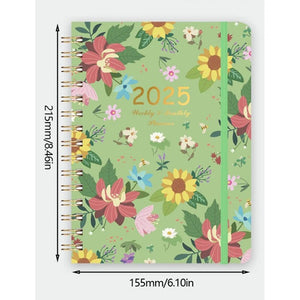 Modestly Yours Her Garden Grows Floral Planner Floral 2025 Journal Planner