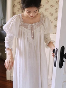 Modestly Yours French Cotton Luxe Heirloom Nightgown