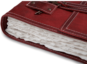 Modestly Yours, Canada Home Cottagecore Watercolor Leather Journal