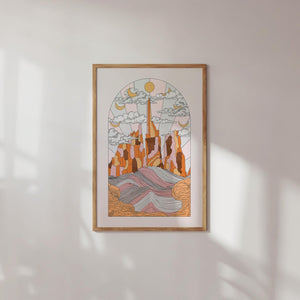 'In The Mountains' Art Print-1
