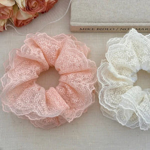 Modestly Yours Lace Large Scrunchie