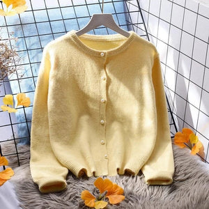 Modestly Yours Yellow / One Size Mod Yours Light Cardigan