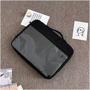 Modestly Yours Black Handle / Fits 9.7 or 10.5 or 11 inch Quilted Laptop Bag