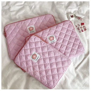 Modestly Yours Quilted Pink 2 / Fits 9.7 or 10.5 or 11 inch Quilted Laptop Bag