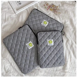 Modestly Yours Quilted Grey / Fits 9.7 or 10.5 or 11 inch Quilted Laptop Bag