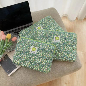 Modestly Yours Quilted Green / Fits 9.7 or 10.5 or 11 inch Quilted Laptop Bag