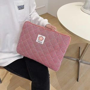 Modestly Yours Quilted Dark Pink / Fits 9.7 or 10.5 or 11 inch Quilted Laptop Bag