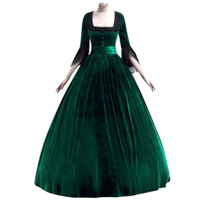 Modestly Yours Velvet Green / Canada / M Renaissance Court Dress