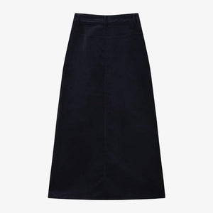 Modestly Yours skirt Christi Stretchy Corduroy Pocket Cotton Skirt and/or Turtleneck