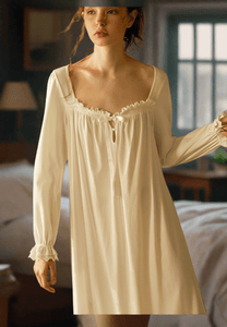 Modestly Yours sleepwear Amelie Sleepwear, Pink or White S-L