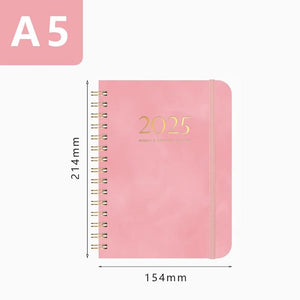 Modestly Yours Pink Sophistication Calls, 2025 Daily Planner