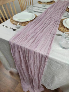 Modestly Yours pink purple / 90x180cm Table Runner