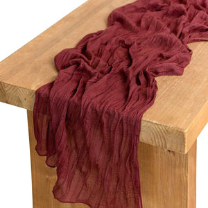 Modestly Yours burgundy / 90x180cm Table Runner