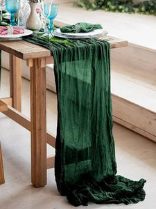 Modestly Yours dark green / 90x180cm Table Runner