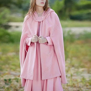 Modestly Yours Short-PINK / S Tamaria Hooded Cloak, Long or Short