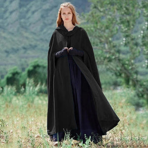 Modestly Yours long-Black / S Tamaria Hooded Cloak, Long or Short