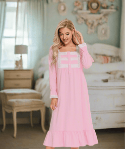 Avigail Designs (TM) Victorian Sweet Sleepwear, S-XL