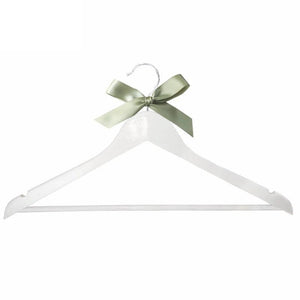 Avigail Designs accessories green ribbon / 44.5 x 23 x 1.2 cm Personalized Hanger for Wedding, Gift or Special Occasion