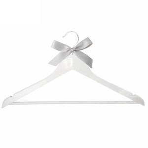 Avigail Designs accessories grey ribbon / 44.5 x 23 x 1.2 cm Personalized Hanger for Wedding, Gift or Special Occasion