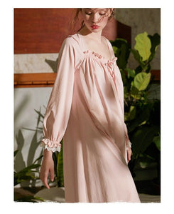Amelie Sleepwear, Pink or White S-L - Modestly Yours