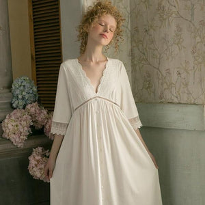 Angelina, Sleepwear, White or Pink S-XL - Modestly Yours
