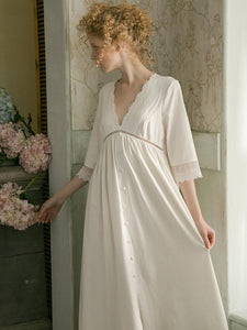 Angelina, Sleepwear, White or Pink S-XL - Modestly Yours