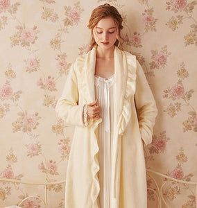 Avigail's Robe, Ivory Yellow, S, M, L - Modestly Yours