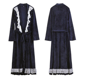 Blue Genevieve Robe, Pink S-L - Modestly Yours