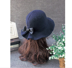 Modestly Yours, Canada Navy blue Bucket Cloche Hat