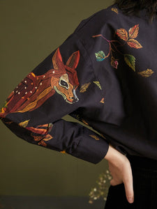 Chinoiserie Blouse, Nancy - Modestly Yours
