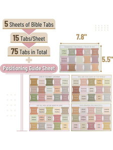 Colorful Bible Index Tab - Modestly Yours