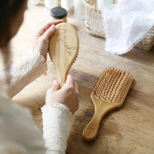 Custom Hair Brush, Comb Monogram - Modestly Yours