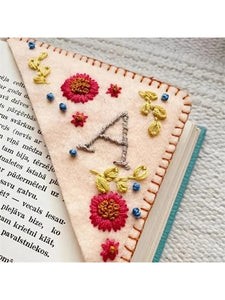 Embroidered Corner Bookmark - Modestly Yours