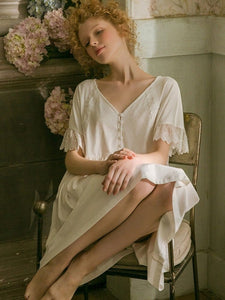 Emmaline, Cotton Sleepwear, S, M, L - Modestly Yours