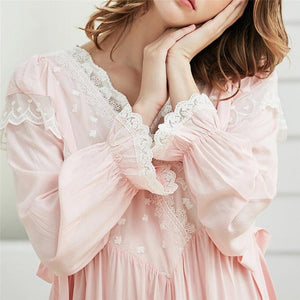 Evita Sleepwear, White or Pink, S-XL - Modestly Yours
