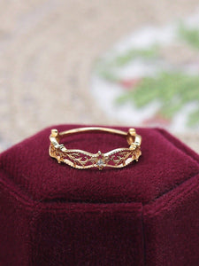 Modestly Yours Fine Single Ring Queen's Crown Ring