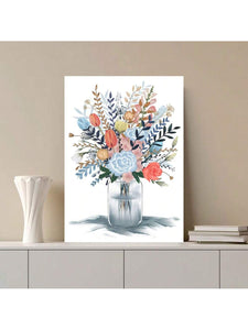 Floral Vase Art Print - Modestly Yours