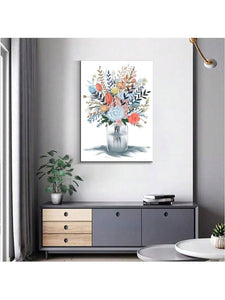 Floral Vase Art Print - Modestly Yours