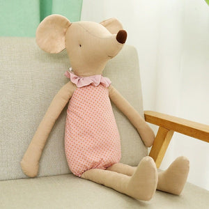 Modestly Yours, Canada holiday 35cm / pink Cotton Cottagecore Mouse Family, Collectors Edition